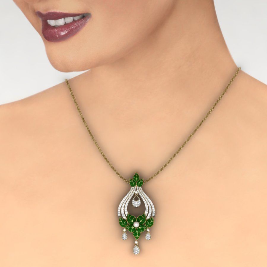 Women pendant 3dm render detail 3D print model 3D print model_1