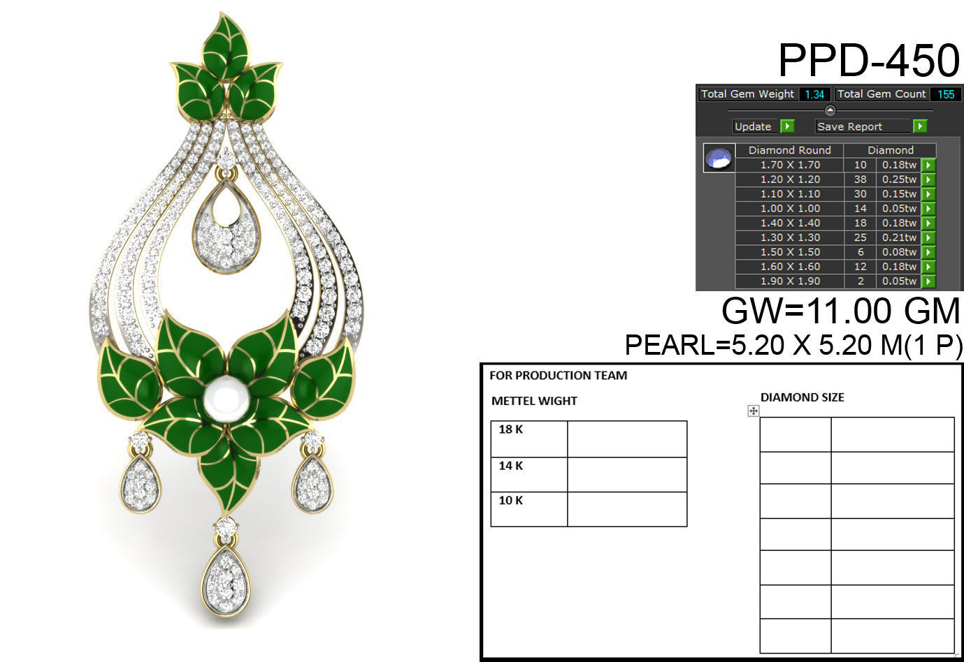 Women pendant 3dm render detail 3D print model 3D print model_6