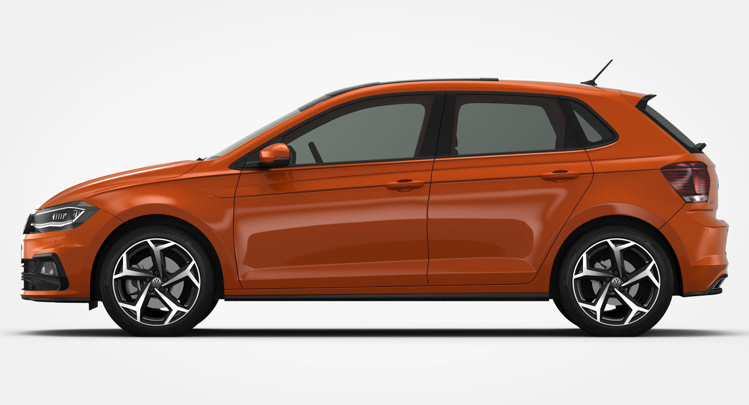 Volkswagen Polo R-Line 2018 3D model_10