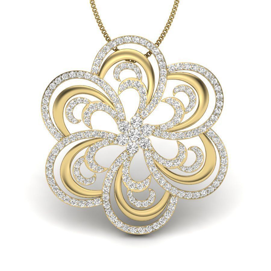 Women pendant 3dm render detail 3D print model 3D print model_5