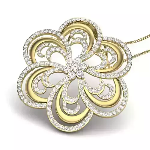 Women pendant 3dm render detail 3D print model