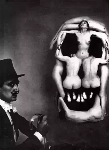 Salvodore Dali Skull model  3D print model