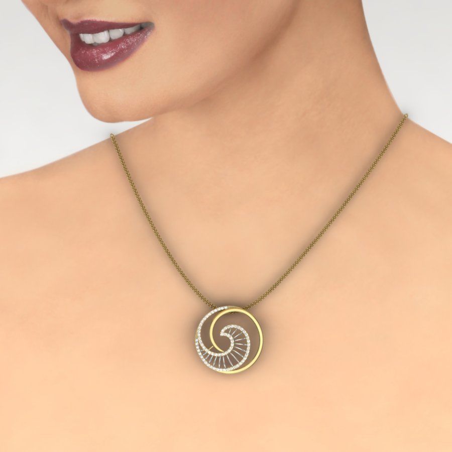 Women pendant 3dm render detail 3D print model 3D print model_1