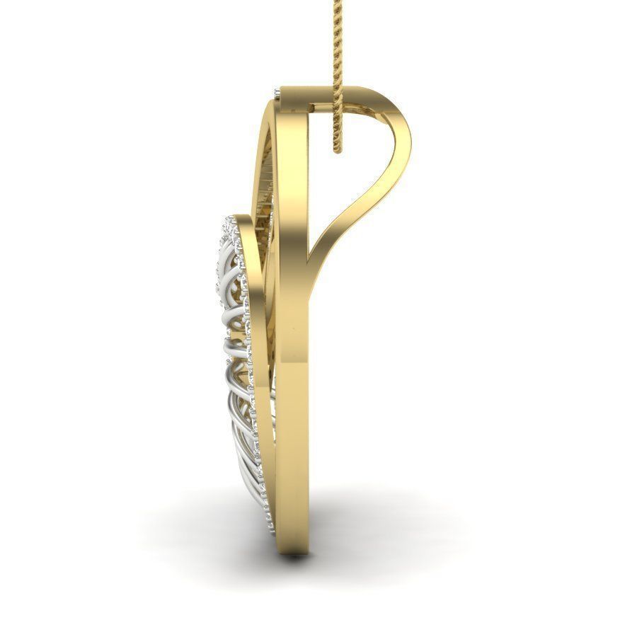 Women pendant 3dm render detail 3D print model 3D print model_5