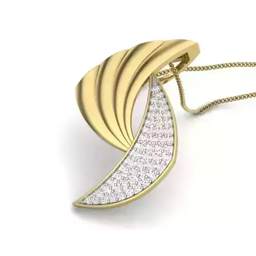 Women pendant 3dm render detail 3D print model