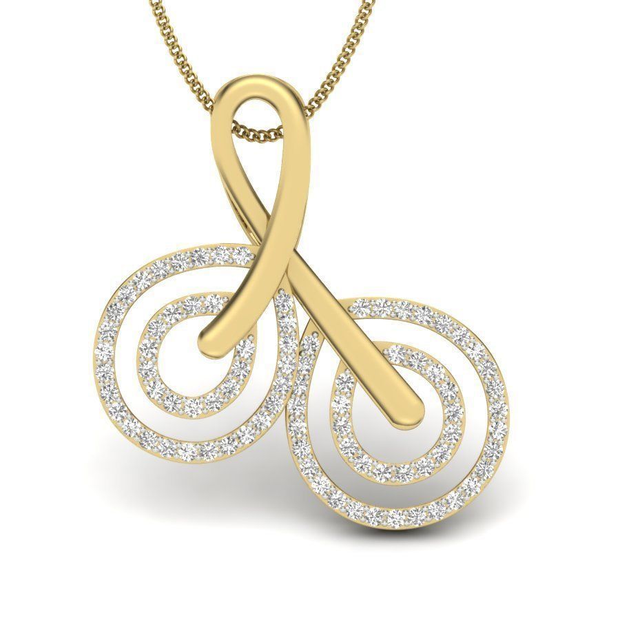 Women pendant 3dm render detail 3D print model 3D print model_2