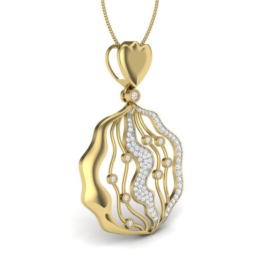 Women pendant 3dm render detail 3D print model 3D print model_3