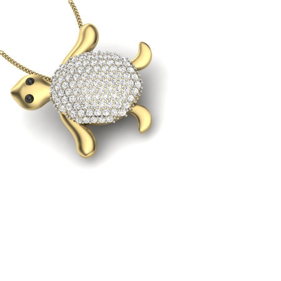 Animal tortoise pendant 3dm render detail 3D print model 3D print model_2
