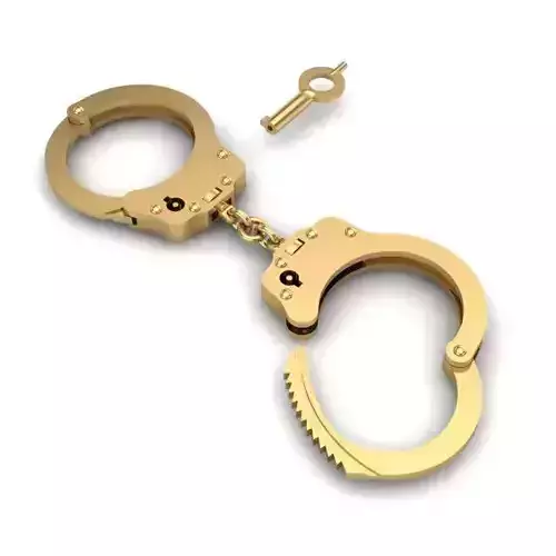PENDANT HANDCUFFS SHACKLES 3D print model