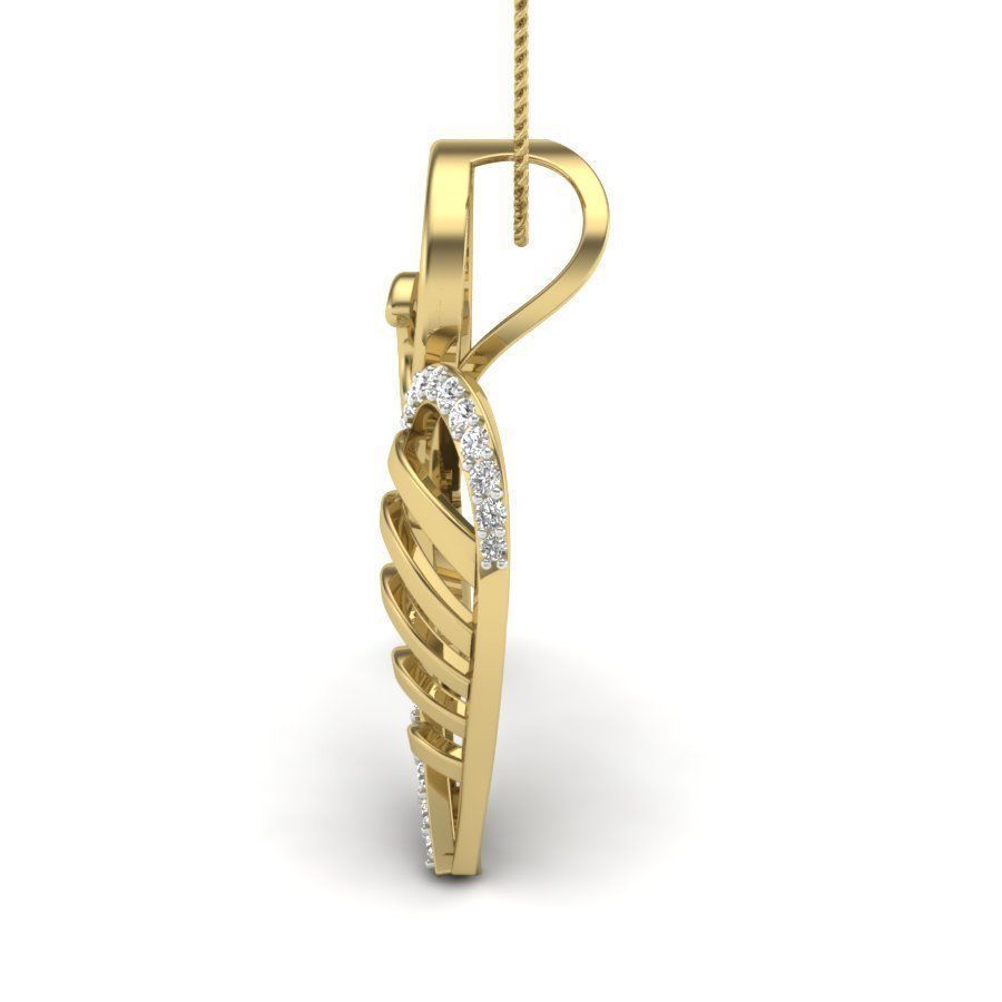 Women pendant 3dm render detail 3D print model 3D print model_16