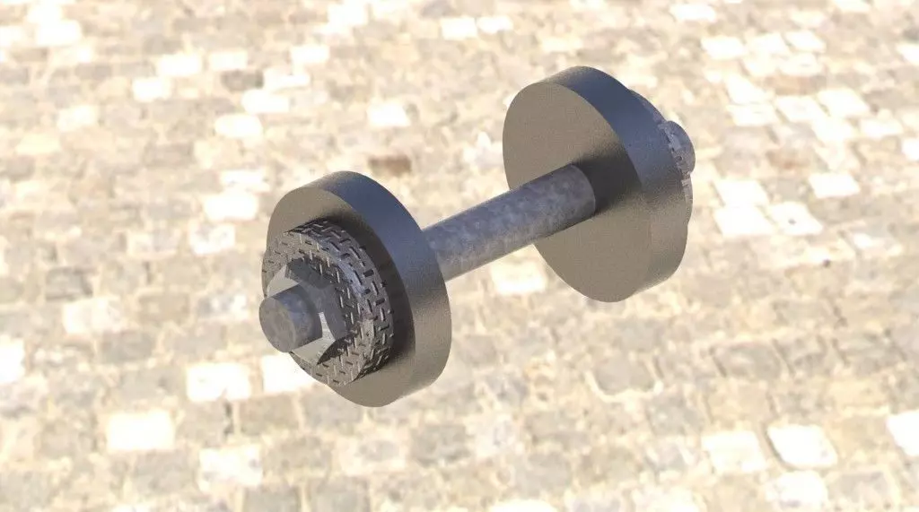 Dumble weight Free 3D model