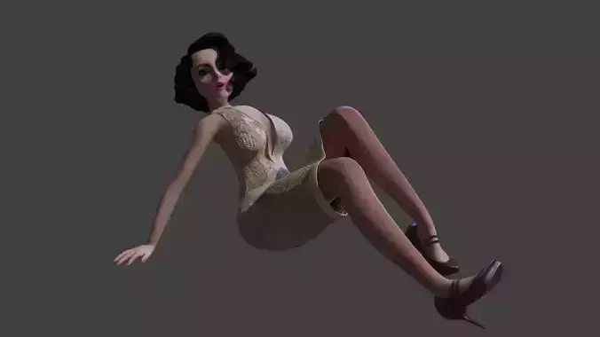 Chica Anime decada 60