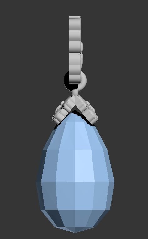 101211 DT the butterfly detail pendant  3D print model_9