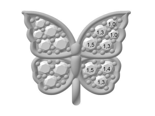101211 DT the butterfly detail pendant  3D print model_7
