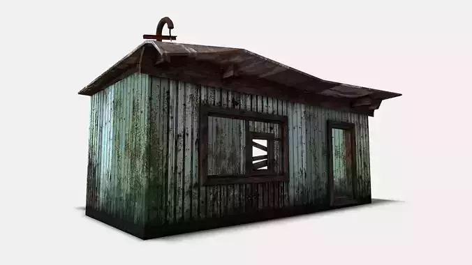 Staff room 2 - Change house  3D model