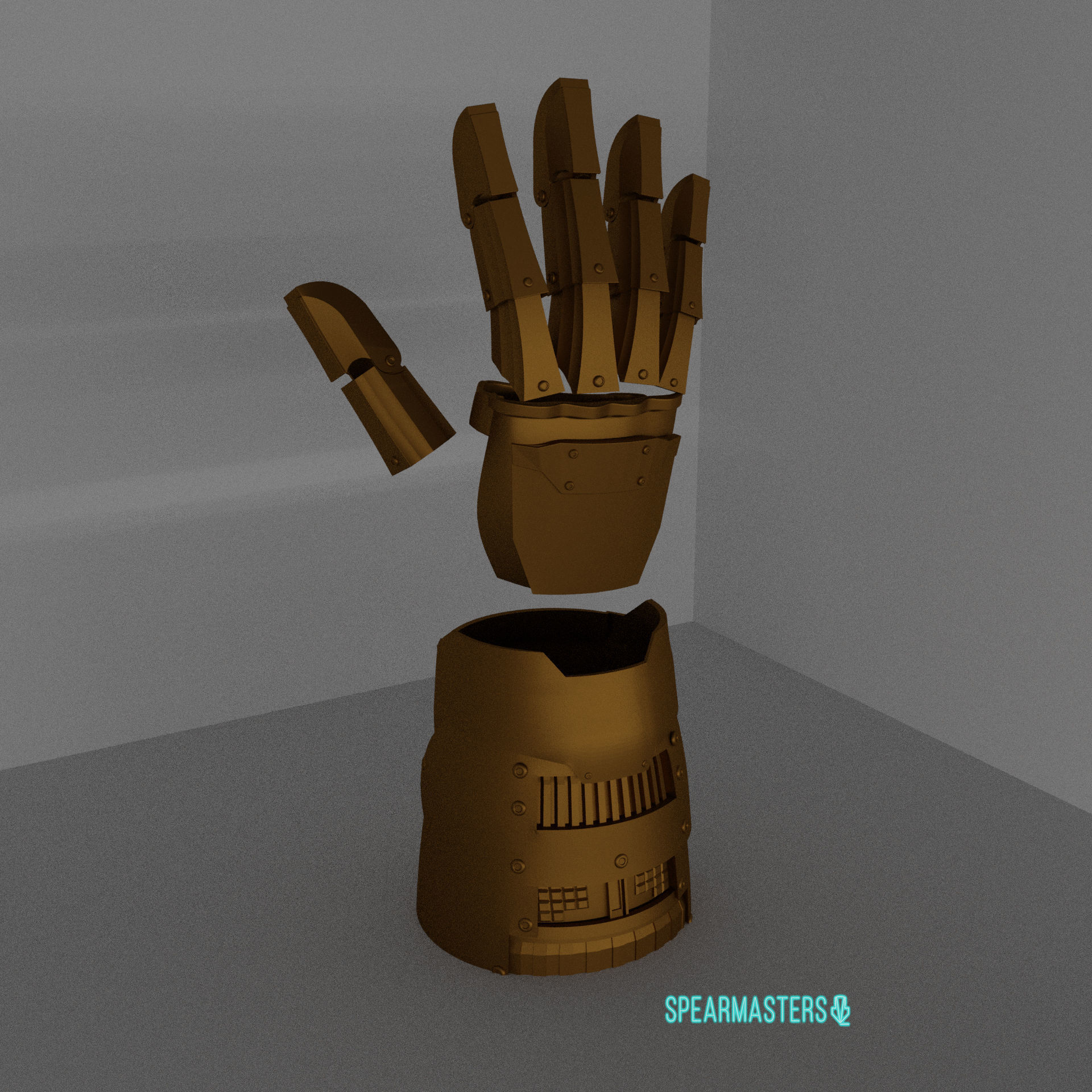 Robotman mask helmet arm sholder Doom Patrol 3d printing 3D print model_3
