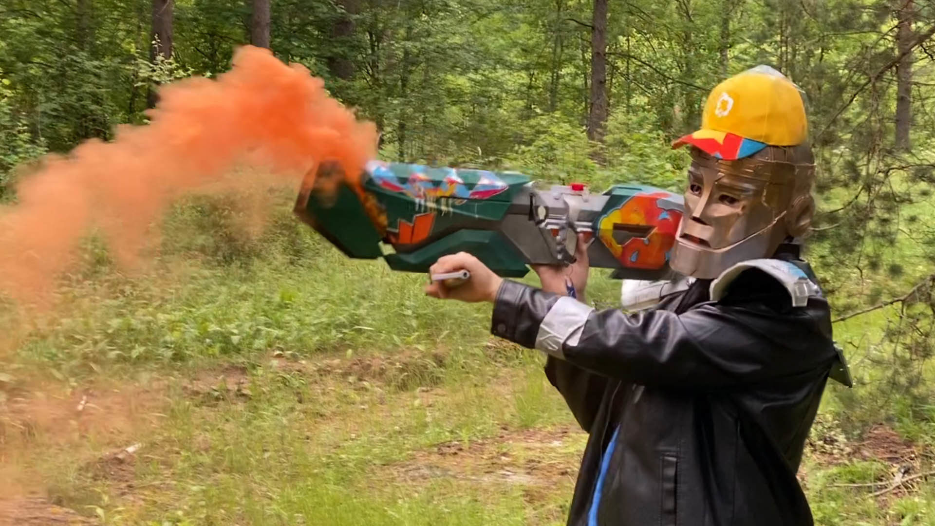 Robotman mask helmet arm sholder Doom Patrol 3d printing 3D print model_4