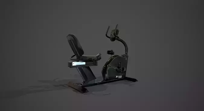 Fitness VR Bike XTERRA SB250 Low-poly 3D model