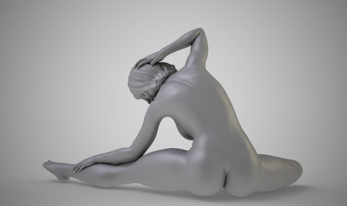 Leg Stretching 3D print model_2
