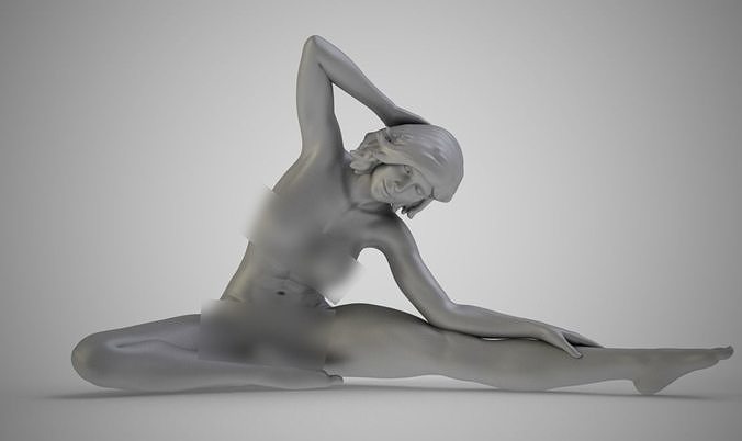 Leg Stretching 3D print model