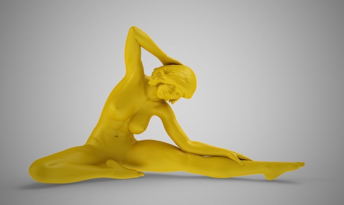 Leg Stretching 3D print model_11