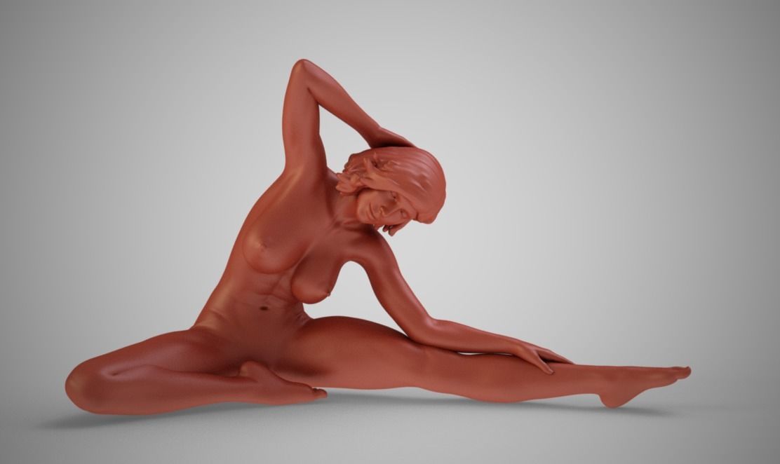 Leg Stretching 3D print model_9