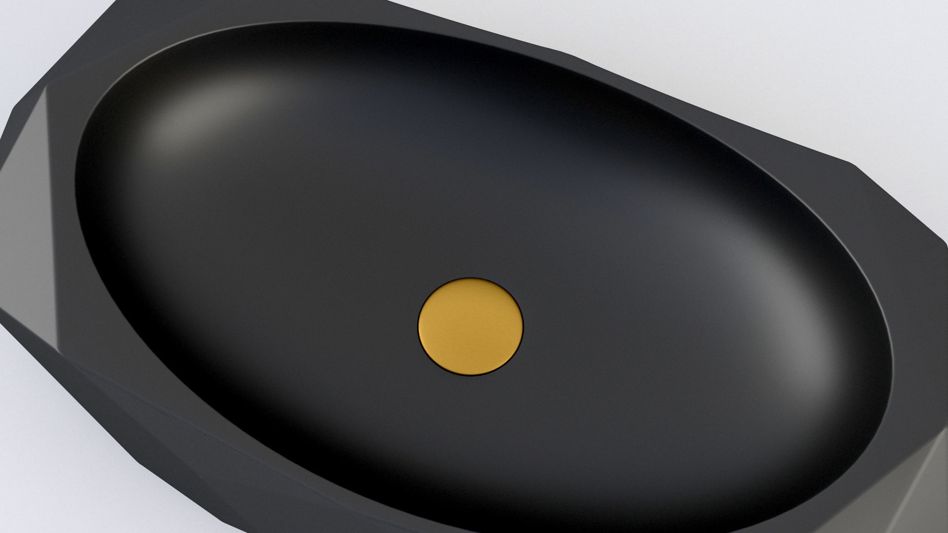 Cuba Deca de Apoio Oval Facetada L1093 3D model_7