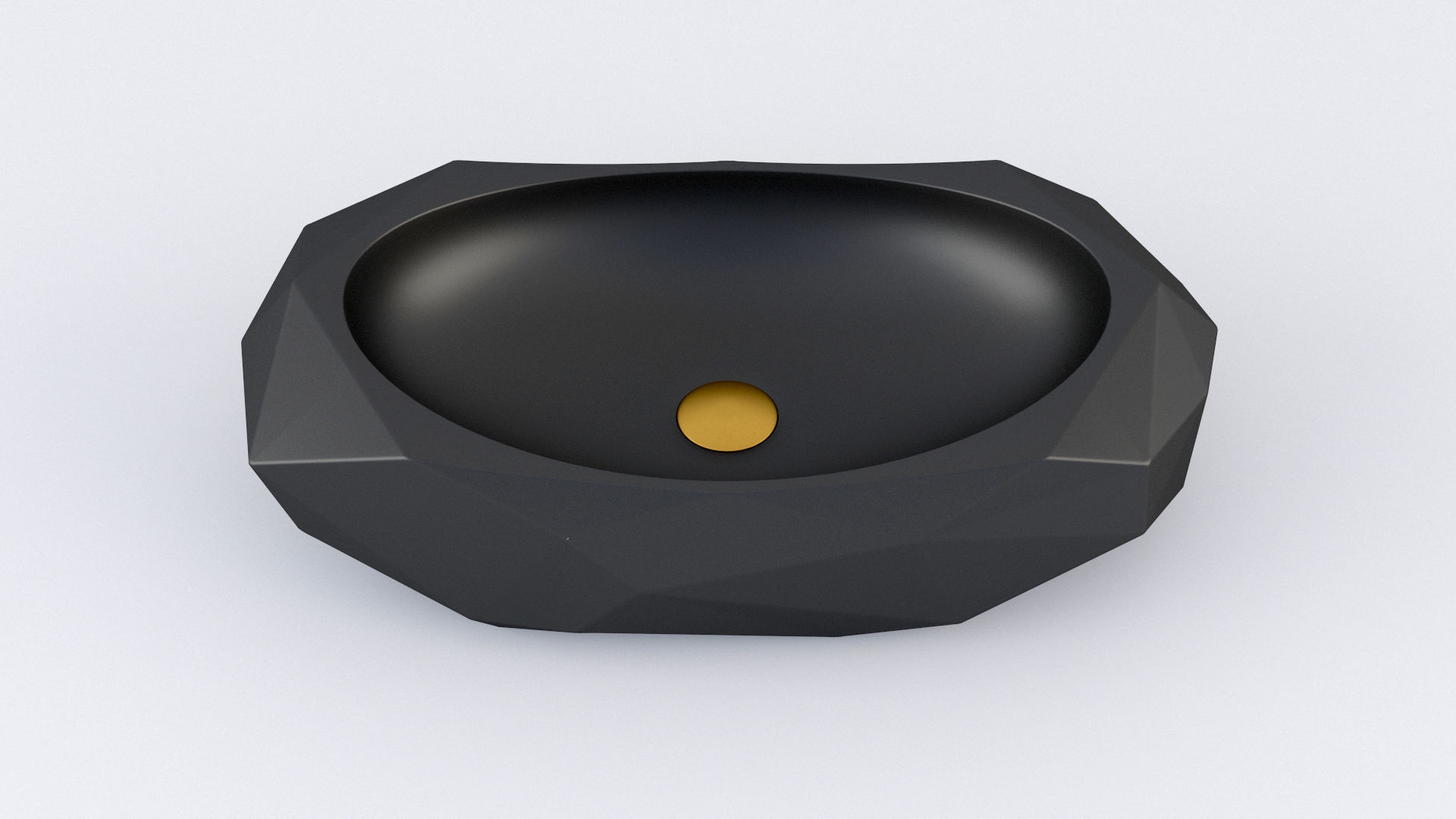 Cuba Deca de Apoio Oval Facetada L1093 3D model_5