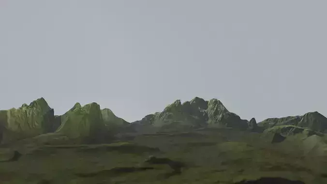 Mossy Rock Terrain