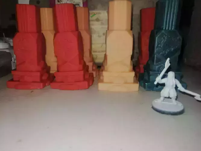 Khazadum cellars for Lord Of  The Rings Roleplaying or wargames 3D print model