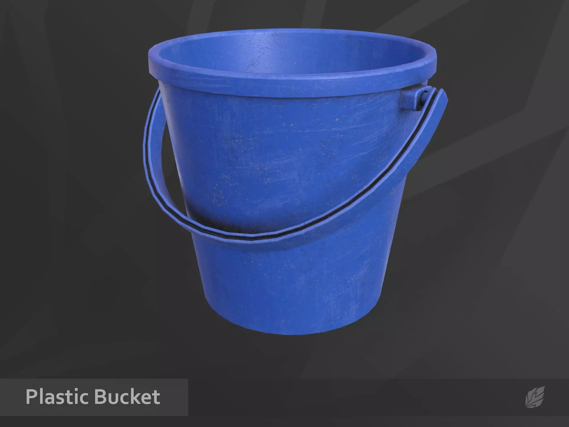3D model Plastic Bucket VR / AR / low-poly | CGTrader