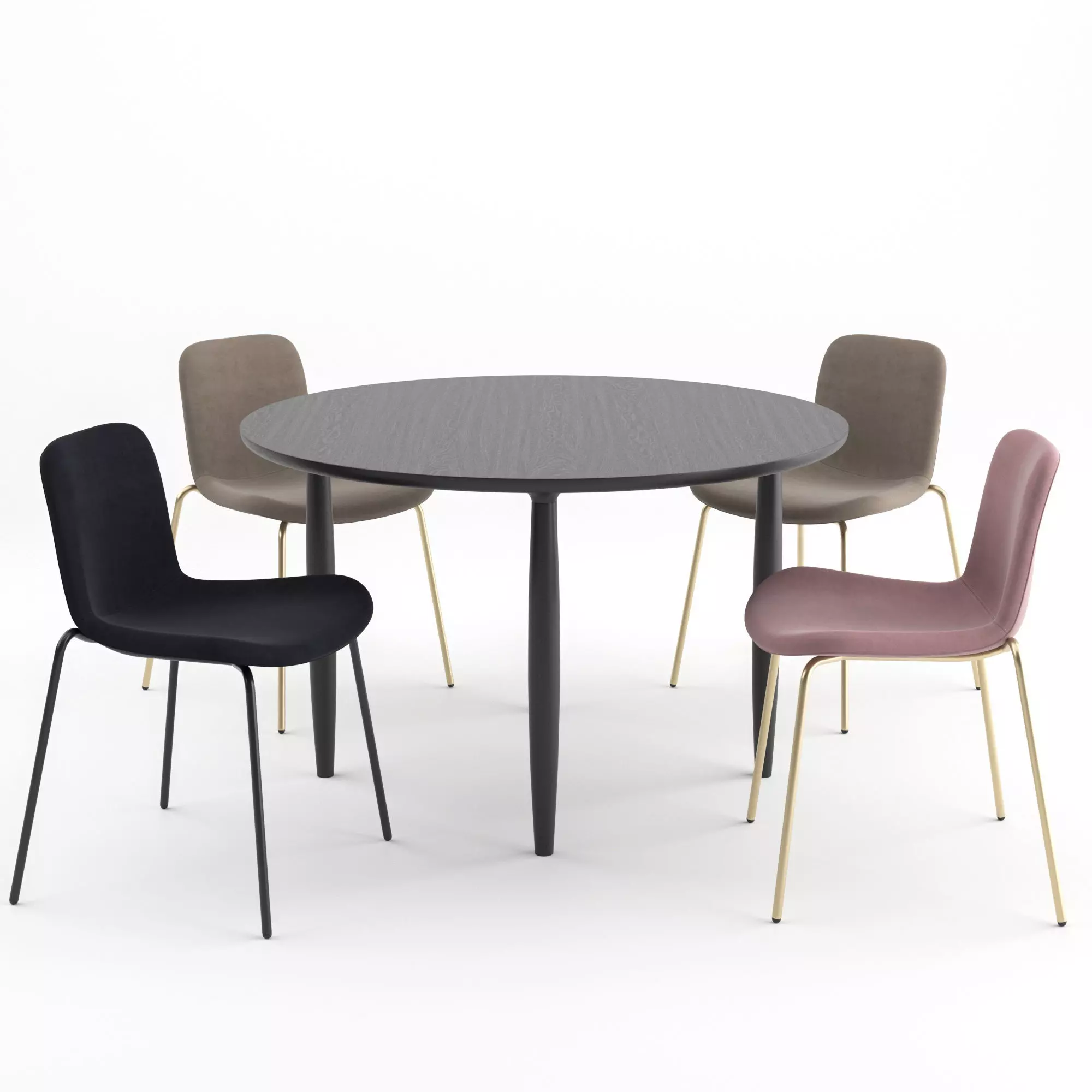 Langue Stack Soft and Oku Round by NORR11 3D model