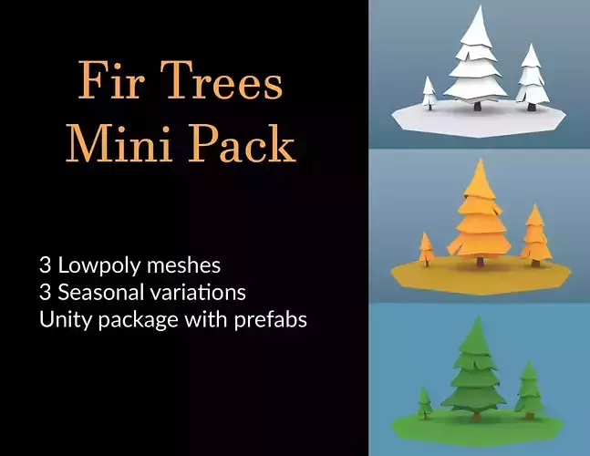 Fir Trees Mini Pack