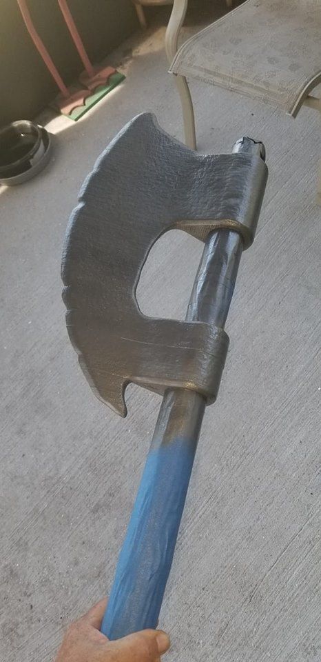 Gamorrean Guard Axe 3D Print 3D print model_1