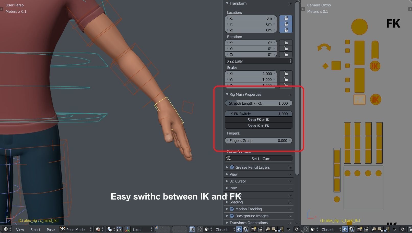 Alex Cartoon Man Rig 3D model_9