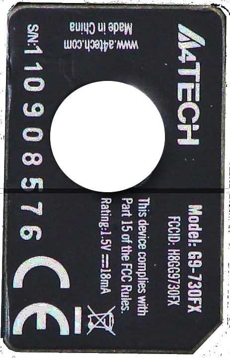 A FOR TECH RF MOUSE G9-730FX Free 3D model_11