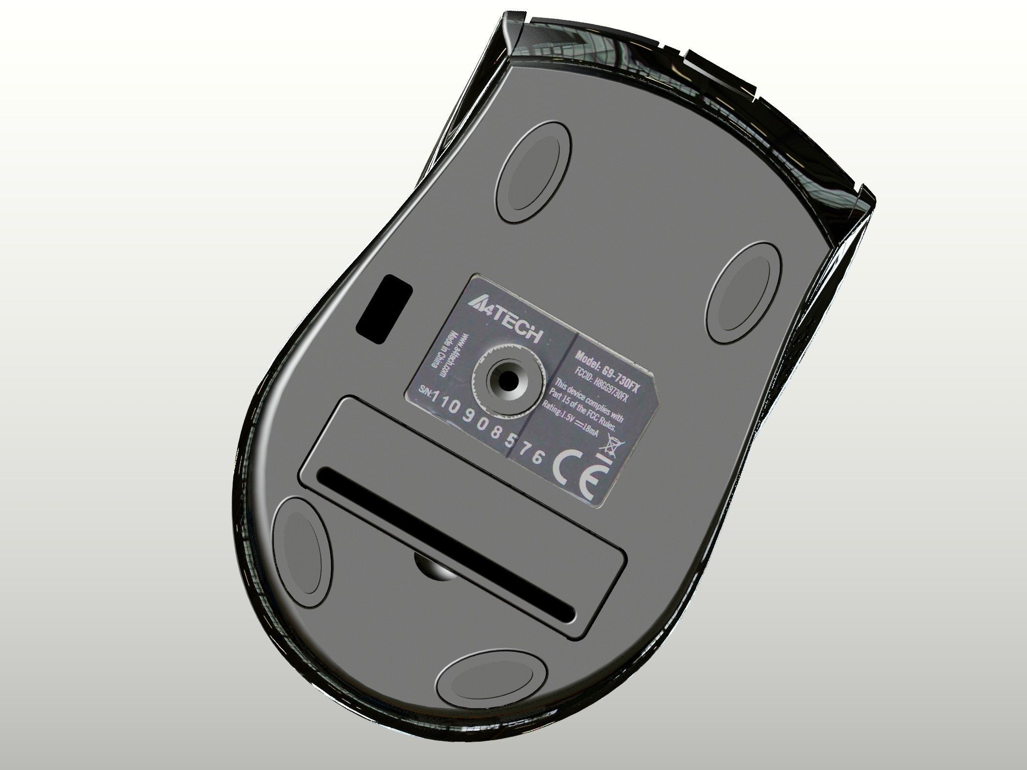 A FOR TECH RF MOUSE G9-730FX Free 3D model_1