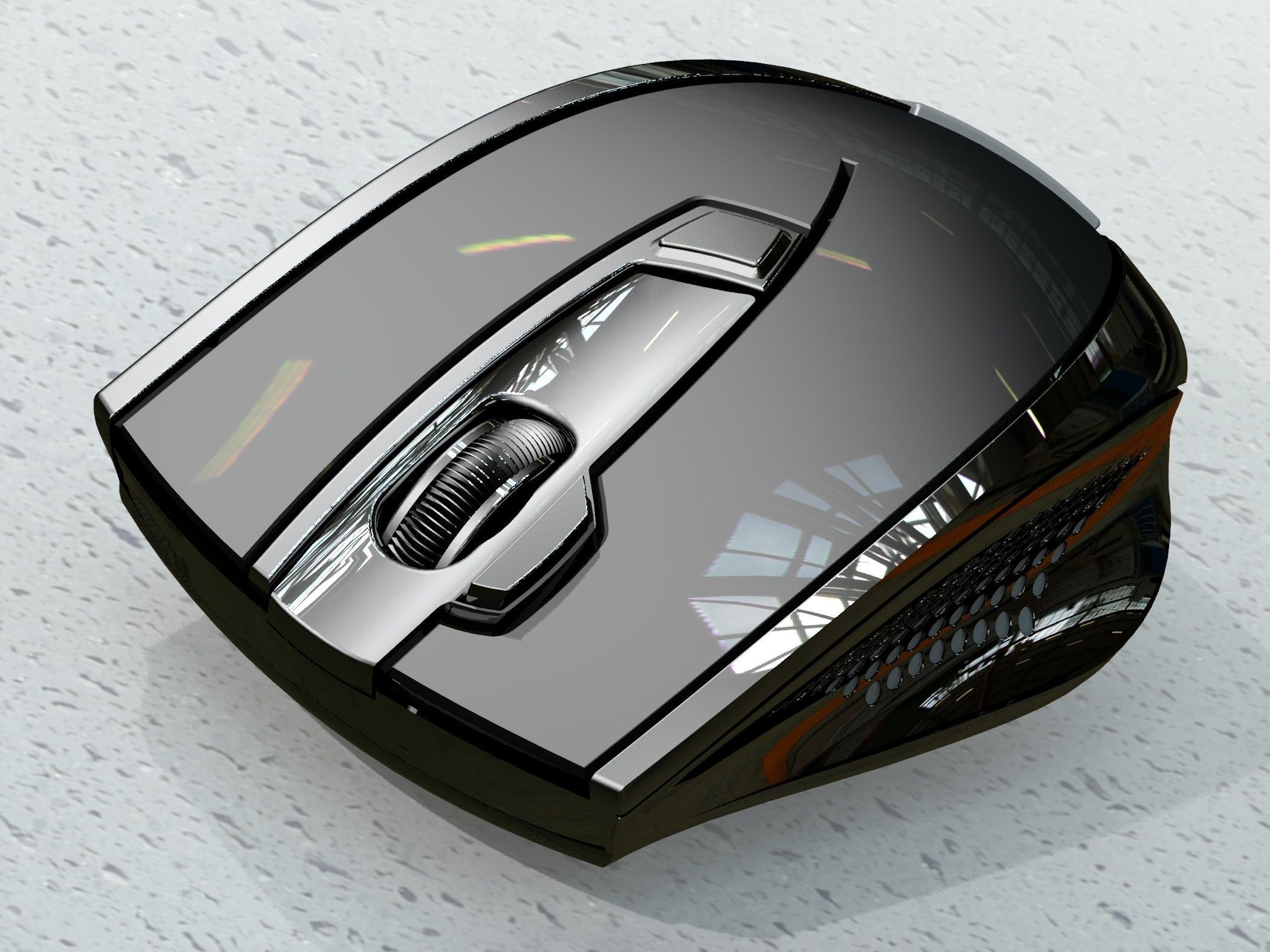 A FOR TECH RF MOUSE G9-730FX Free 3D model_3