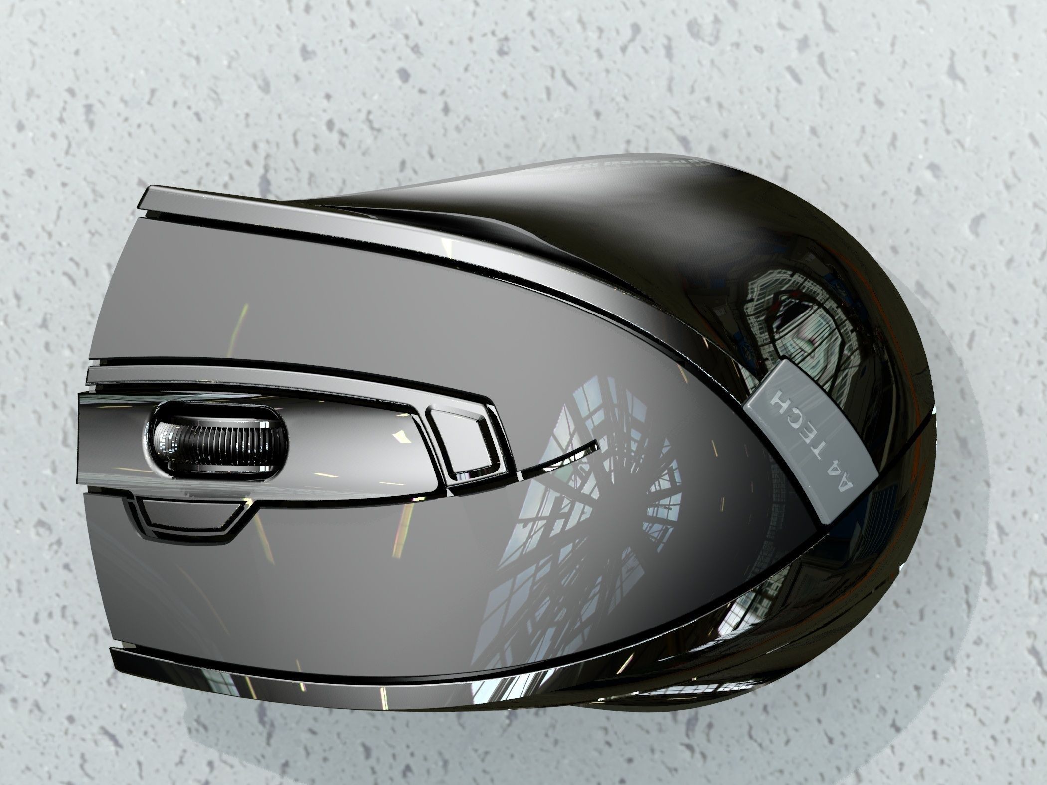 A FOR TECH RF MOUSE G9-730FX Free 3D model_2