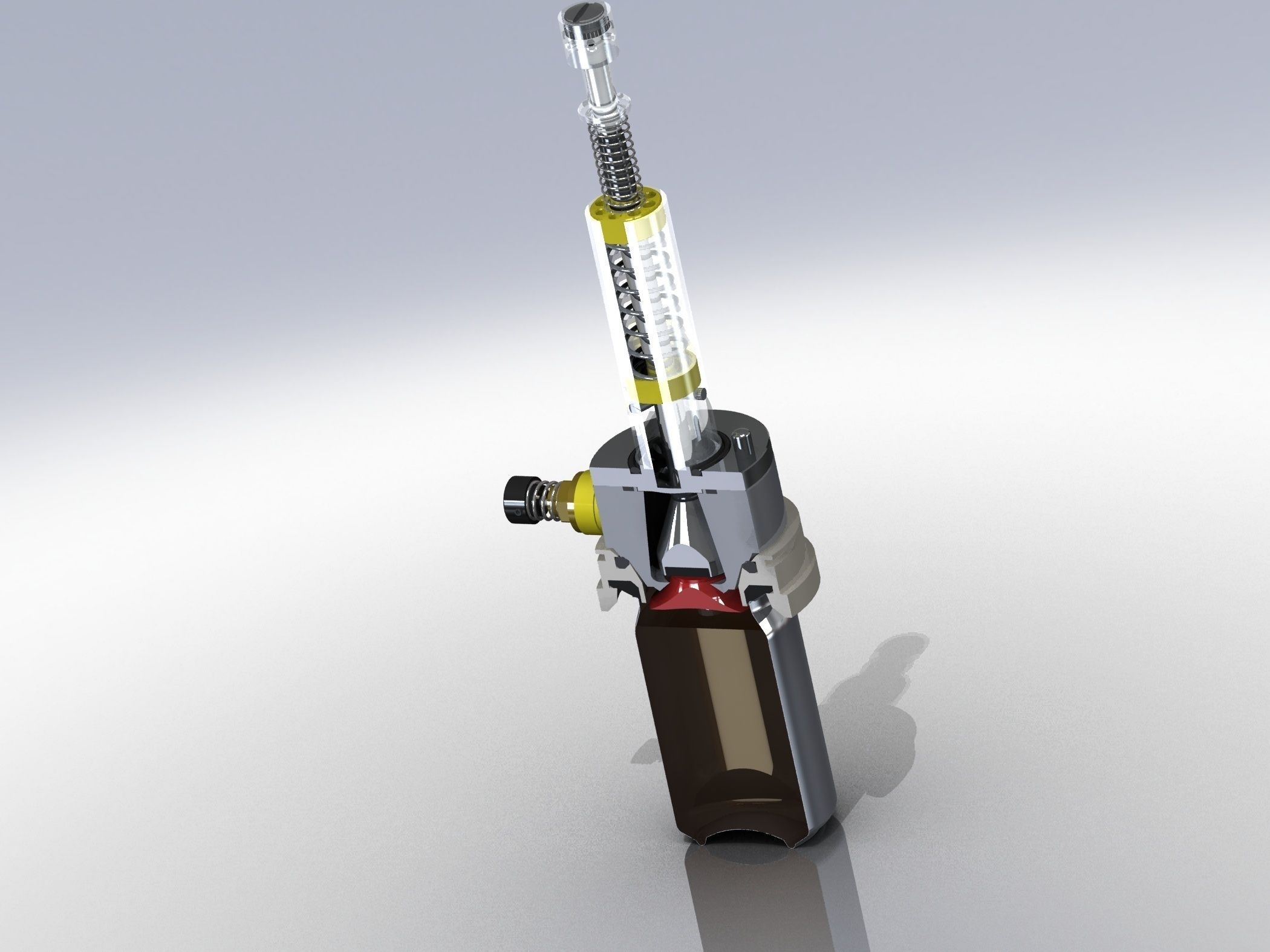 Only cutting off central parts adding one part - diffusor l... Free 3D model_5