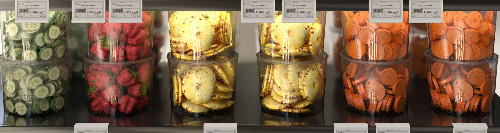 Fruit boxes 3D model_4