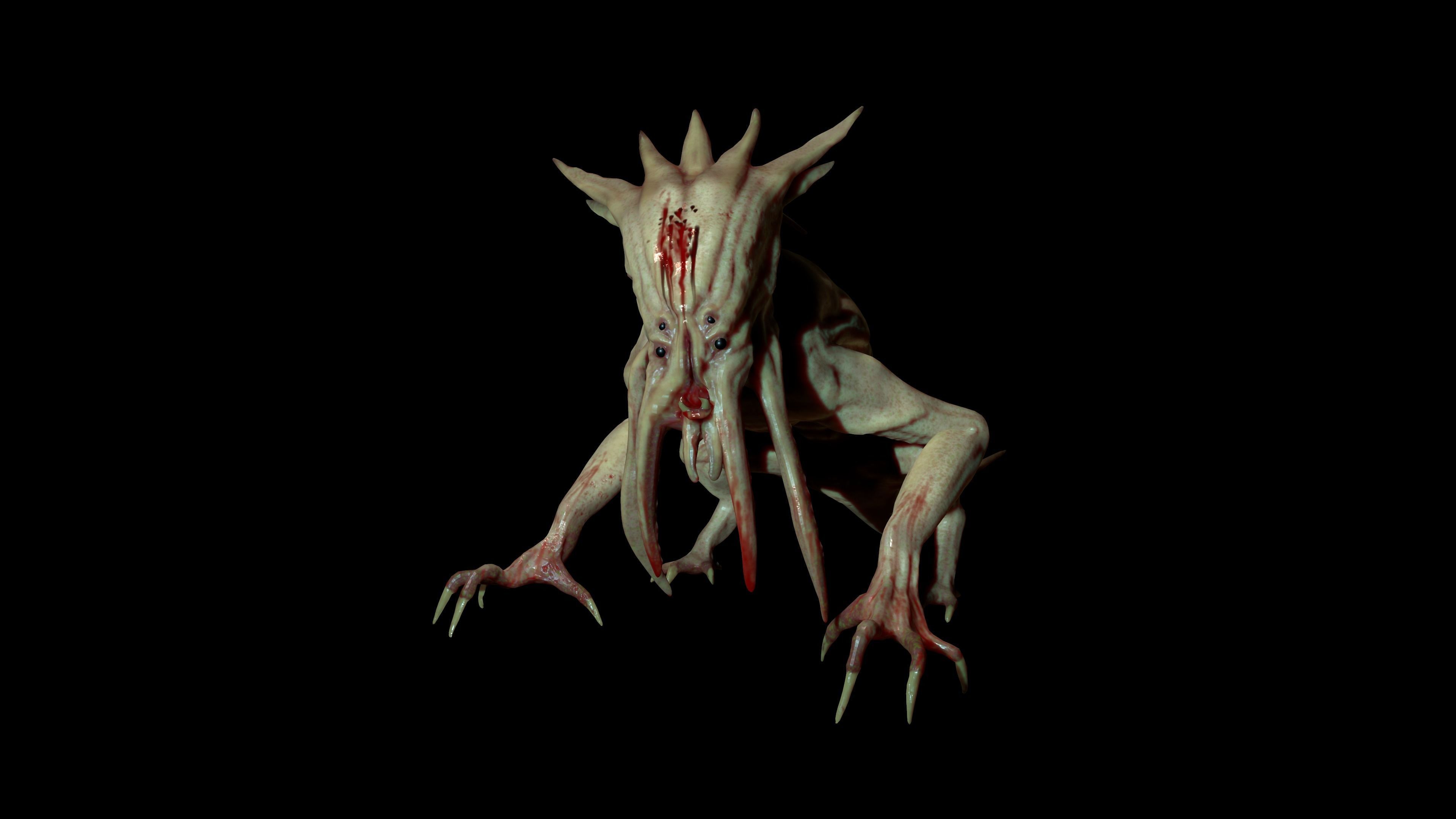 Criatura concept 3d 3D model_3