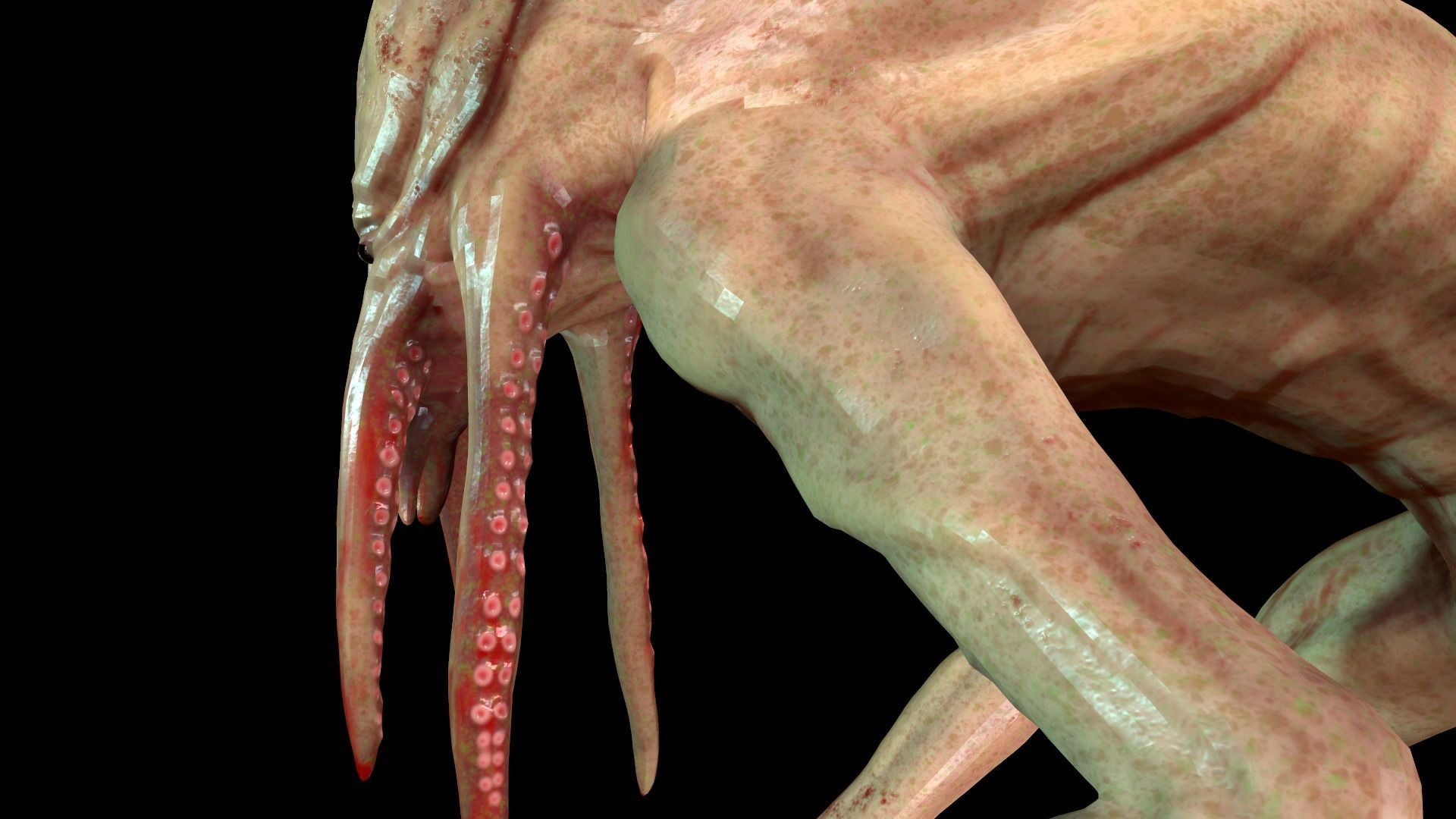 Criatura concept 3d 3D model_5