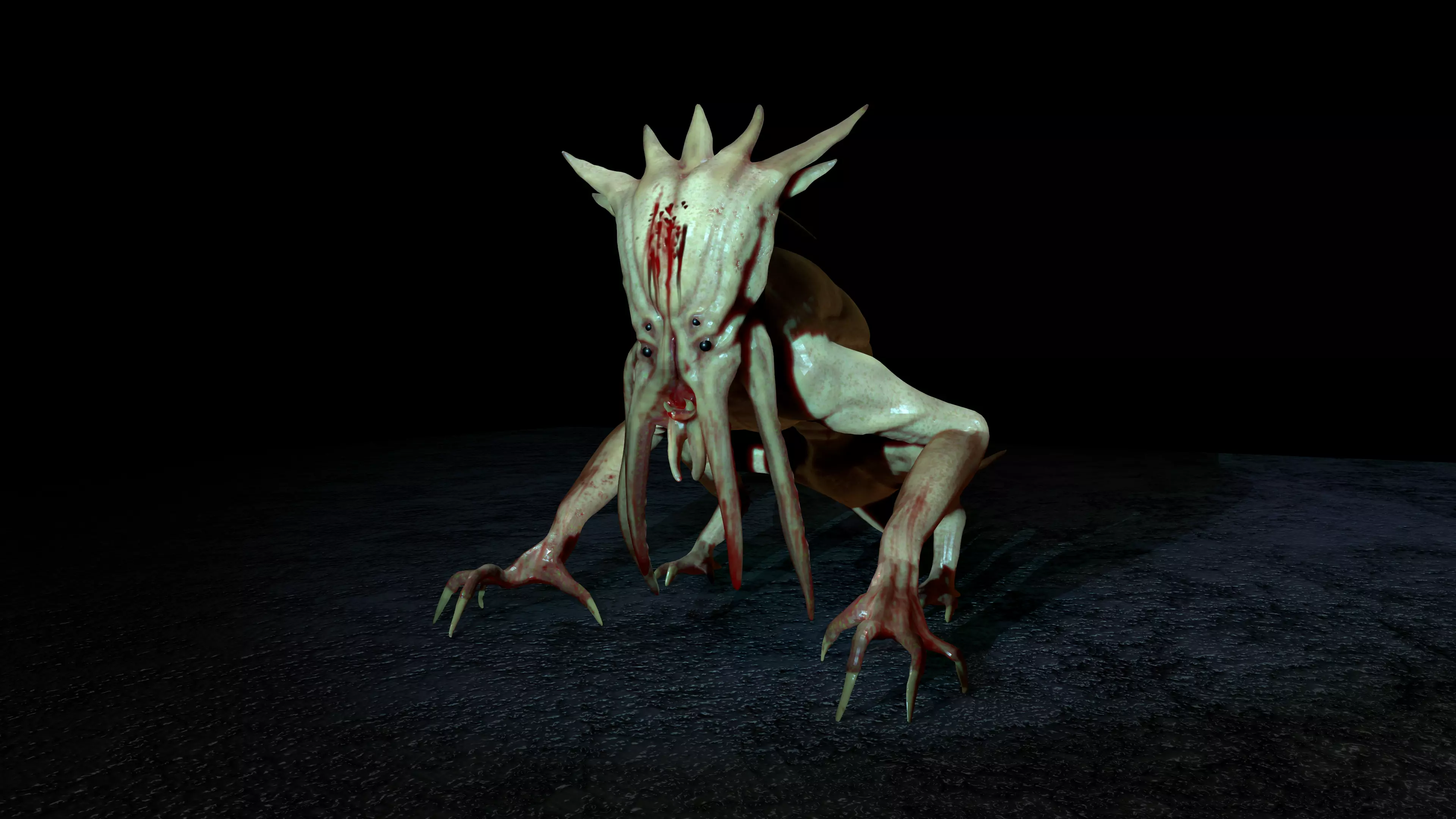 Criatura concept 3d 3D model_0