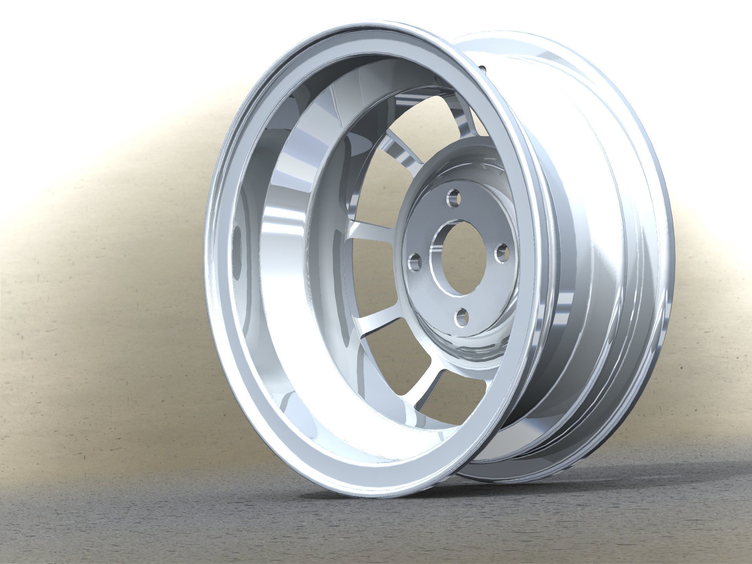 Rim metallic 1  Free 3D model_3