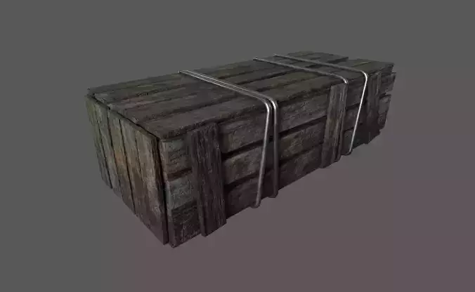 Old Wood Crate