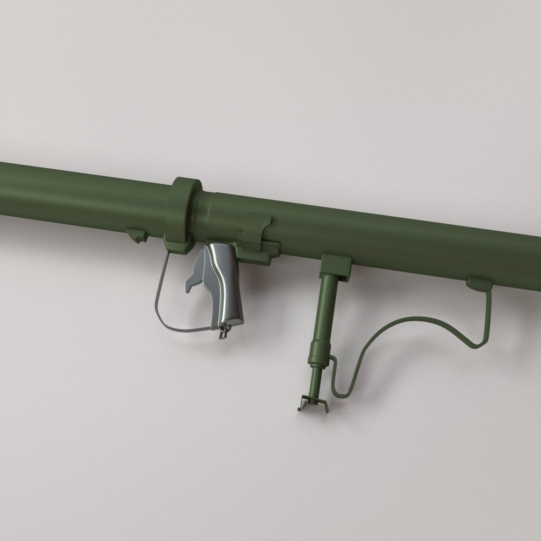 M20 Bazooka 3D model_2
