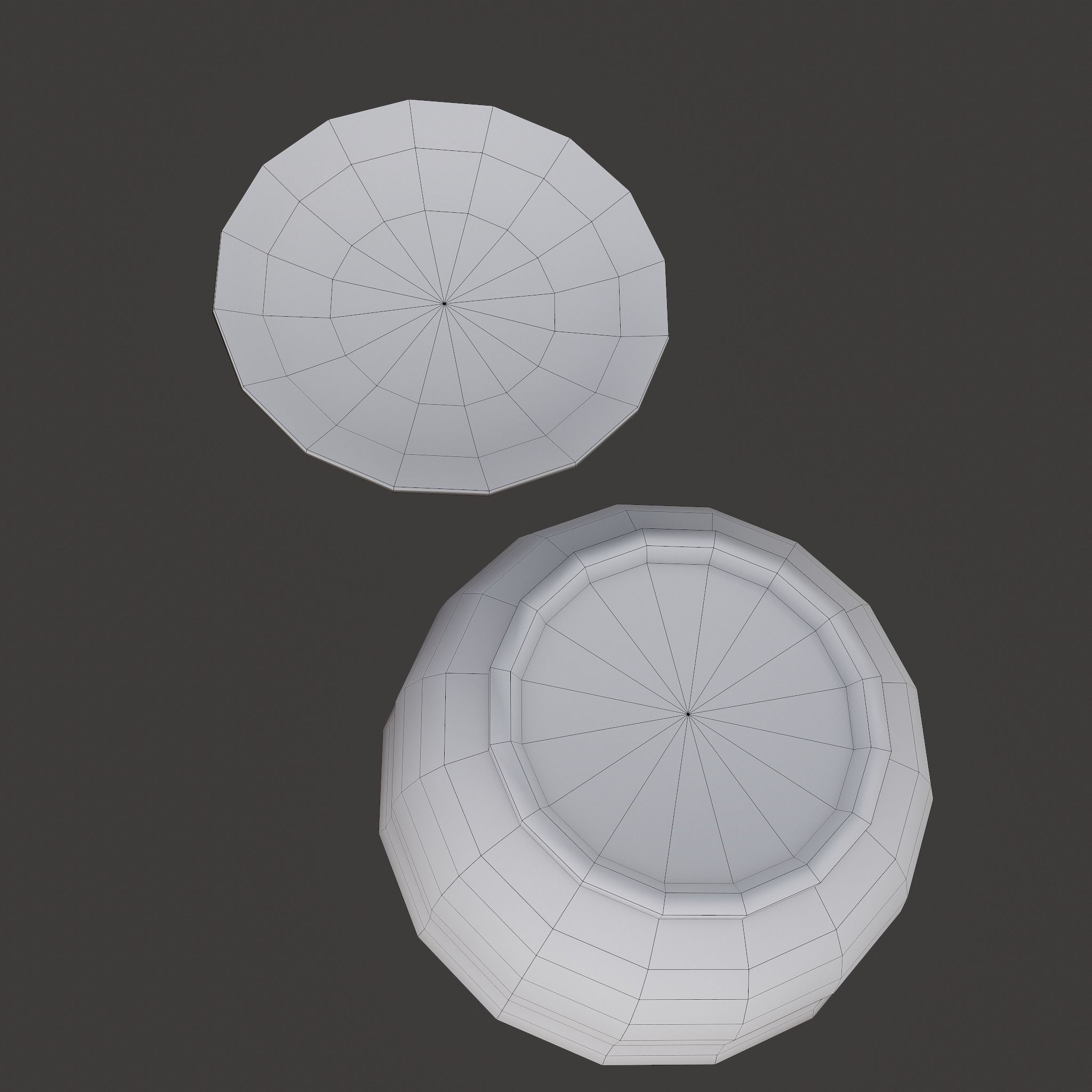 Terracotta Glazed Pot with Lid Free low-poly 3D model_42