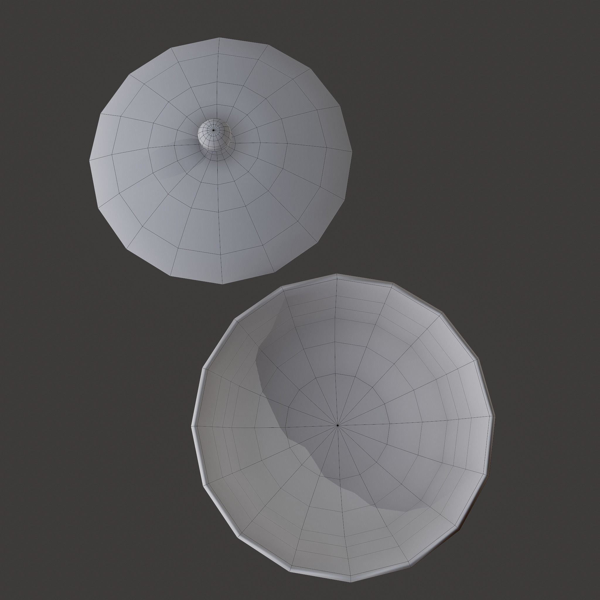 Terracotta Glazed Pot with Lid Free low-poly 3D model_34