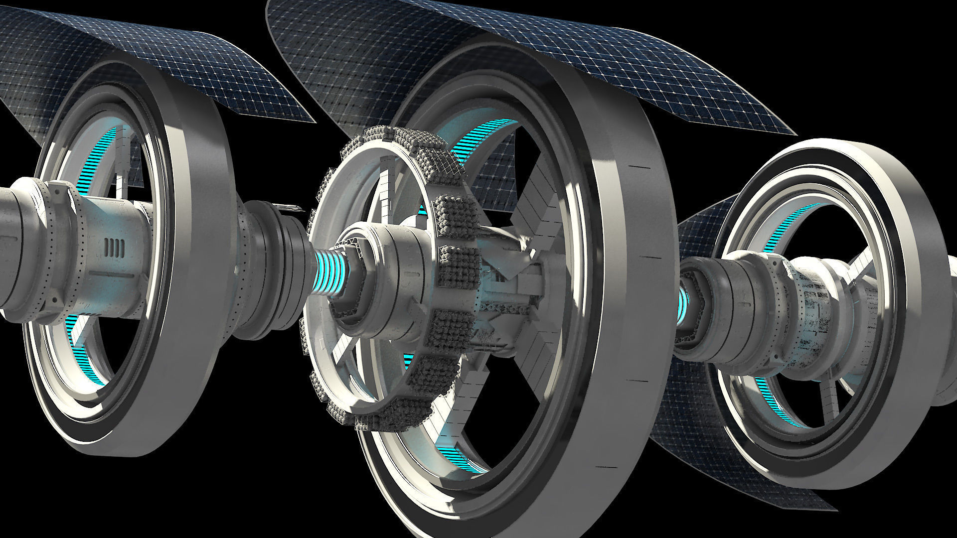 Nasa Concept Ship 3D model_3